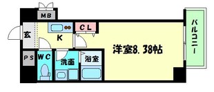 ETC天神橋の物件間取画像